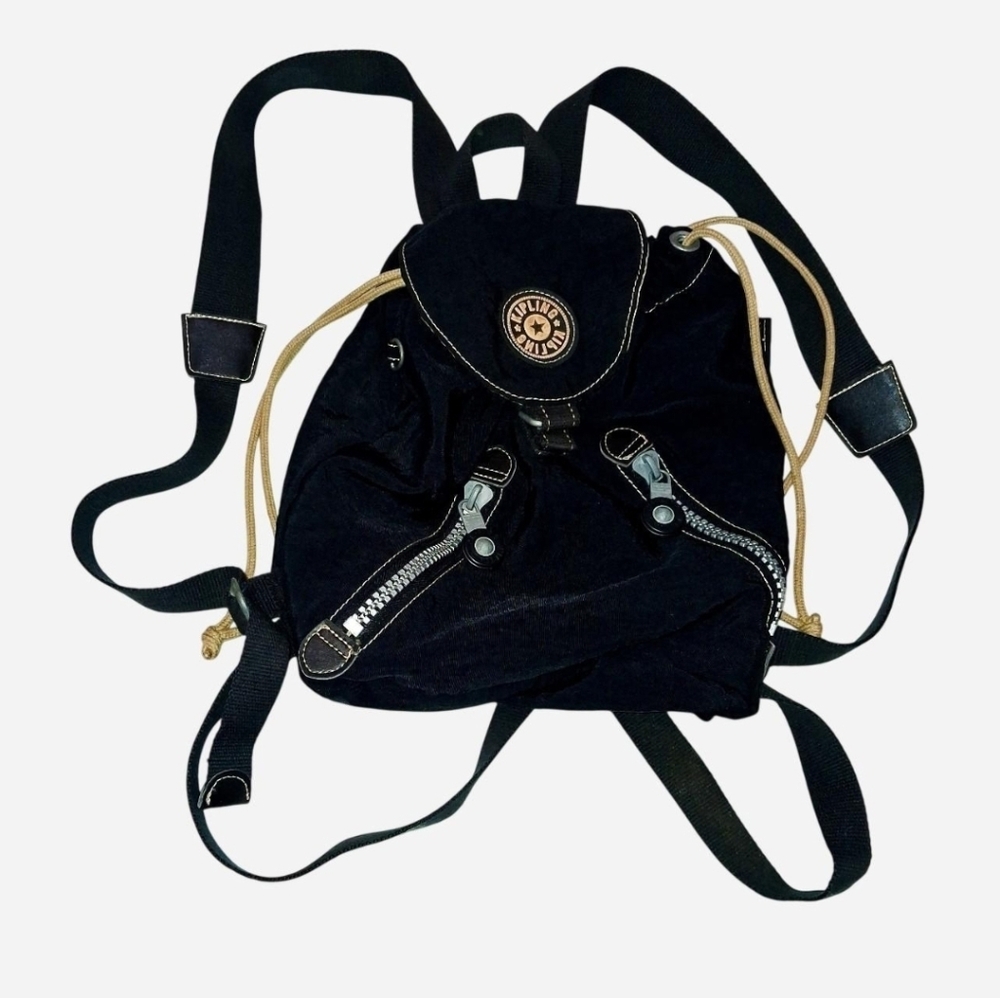 Kipling Vintage Black Collection Limited Edition Shadow Backpack